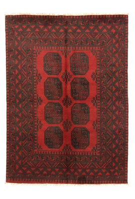 Tappeto afgano - Filpa - 200 x 146 cm - rosso