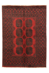 Tappeto afgano - Filpa - 200 x 146 cm - rosso