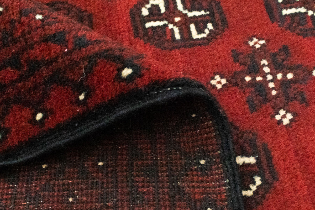 Tappeto afgano - Filpa - 193 x 149 cm - rosso