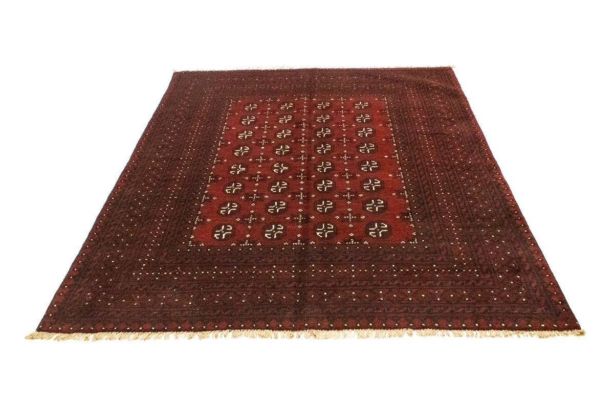 Tappeto afgano - Filpa - 193 x 149 cm - rosso