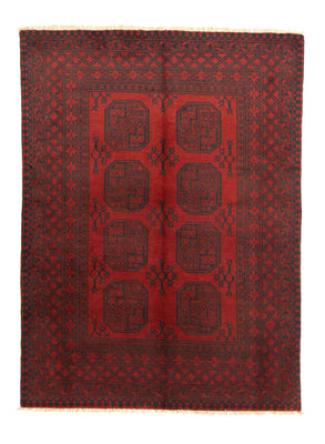 Tappeto afgano - Filpa - 203 x 147 cm - rosso