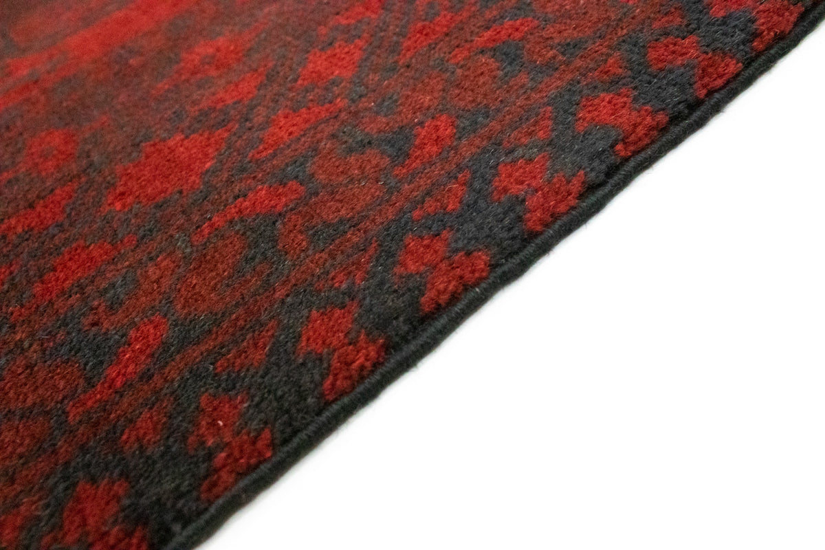 Tappeto afgano - Filpa - 203 x 147 cm - rosso