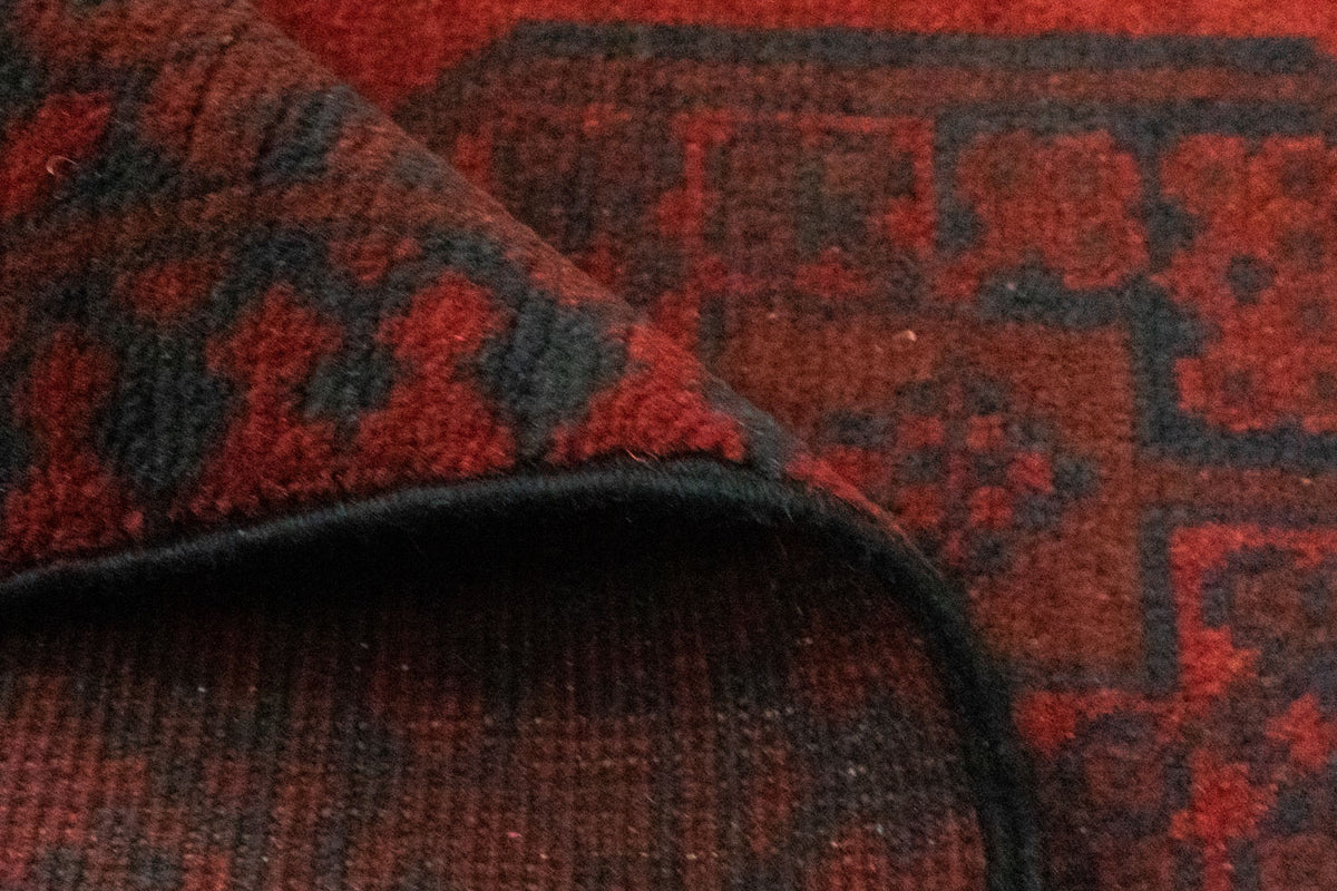 Tappeto afgano - Filpa - 203 x 147 cm - rosso