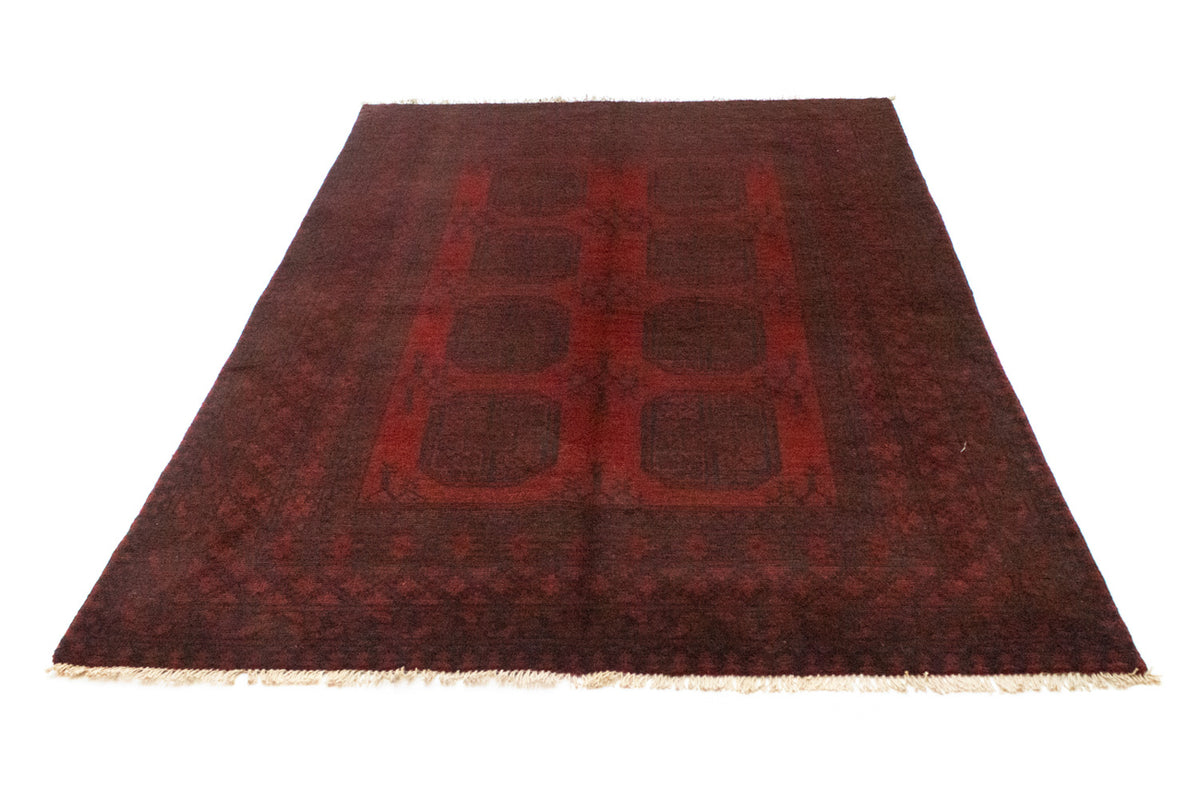 Tappeto afgano - Filpa - 203 x 147 cm - rosso