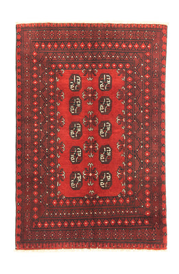 Tappeto afgano - Filpa - 141 x 98 cm - rosso
