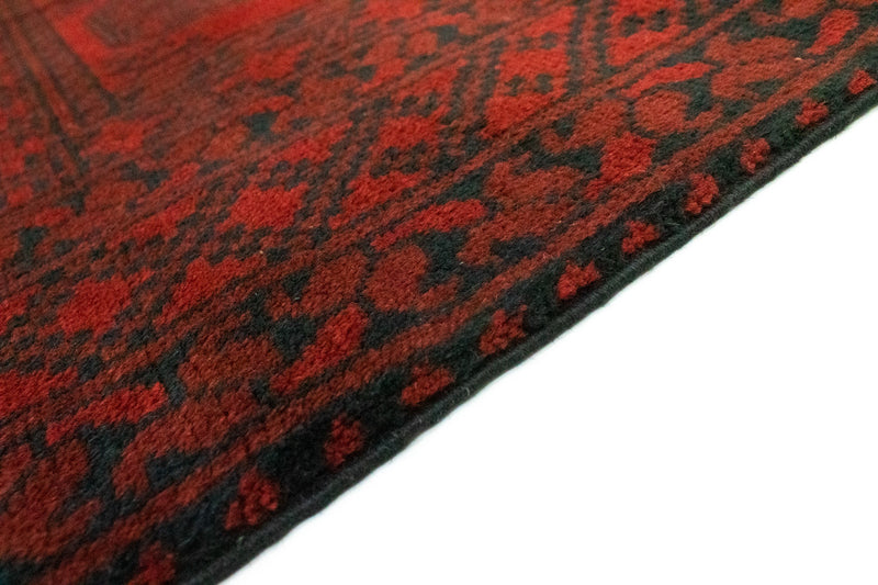 Tappeto afgano - Filpa - 194 x 151 cm - rosso