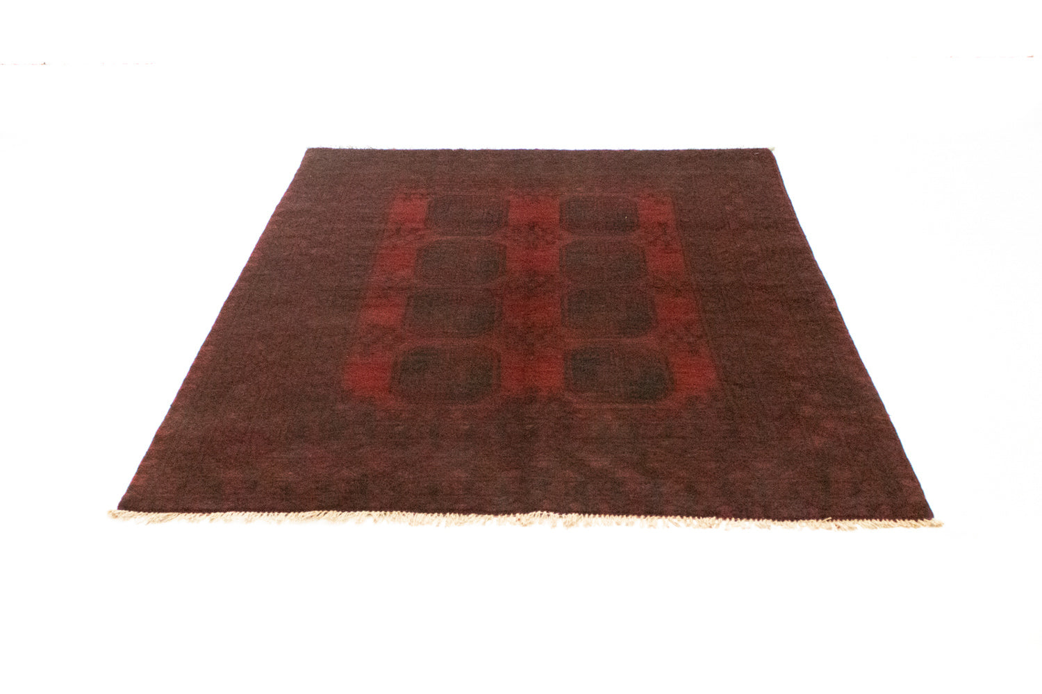 Tappeto afgano - Filpa - 193 x 147 cm - rosso