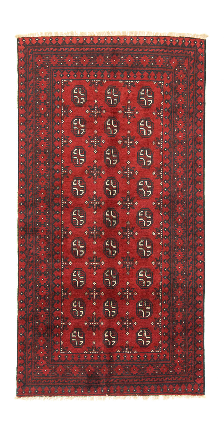 Tappeto afgano - Filpa - 191 x 100 cm - rosso