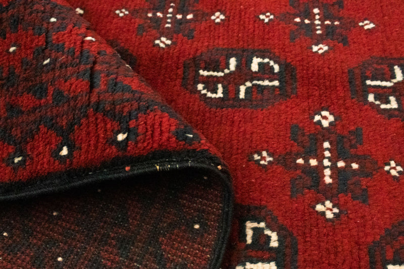 Tappeto afgano - Filpa - 191 x 100 cm - rosso