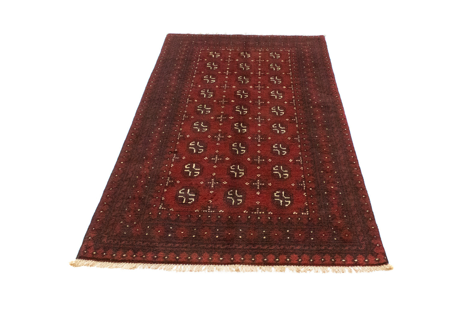 Tappeto afgano - Filpa - 191 x 100 cm - rosso