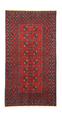 Tappeto afgano - Filpa - 192 x 99 cm - rosso
