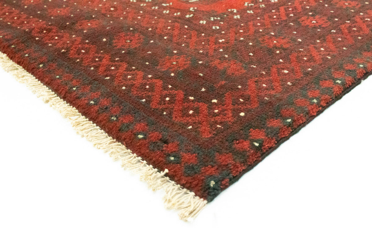 Tappeto corsia Tappeto afgano - Filpa - 200 x 100 cm - rosso
