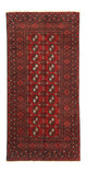 Tappeto afgano - Filpa - 195 x 96 cm - rosso