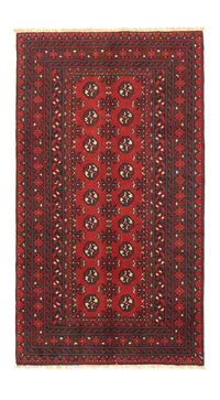 Tappeto afgano - Filpa - 190 x 104 cm - rosso