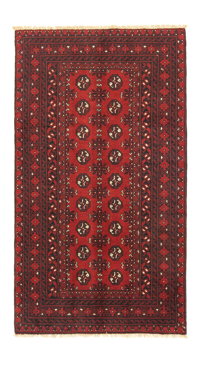 Tappeto afgano - Filpa - 190 x 104 cm - rosso