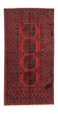Tappeto afgano - Filpa - 198 x 96 cm - rosso