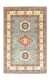 Tappeto Ziegler - Kazak - 183 x 117 cm - blu mare