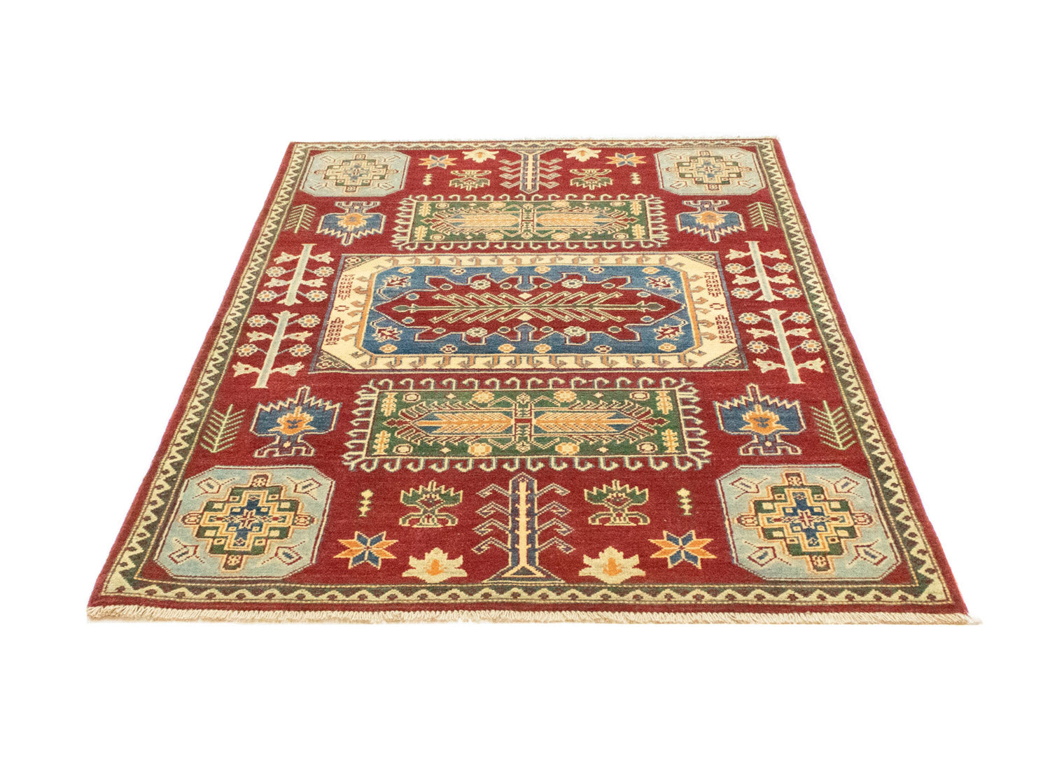Tappeto Ziegler - Kazak - 182 x 119 cm - rosso