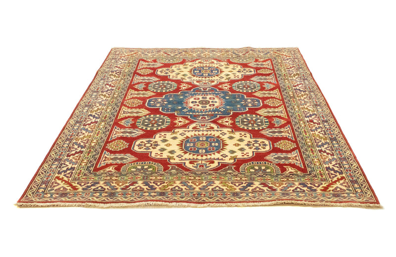 Tappeto Ziegler - Kazak - 198 x 157 cm - rosso scuro