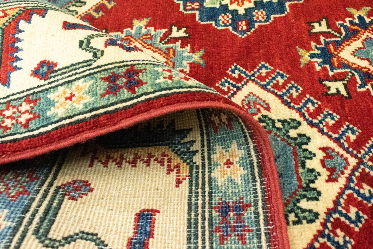 Tappeto Ziegler - Kazak - 199 x 146 cm - rosso scuro