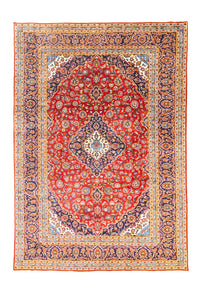 Tappeto Persero - Keshan - 362 x 251 cm - rosso scuro