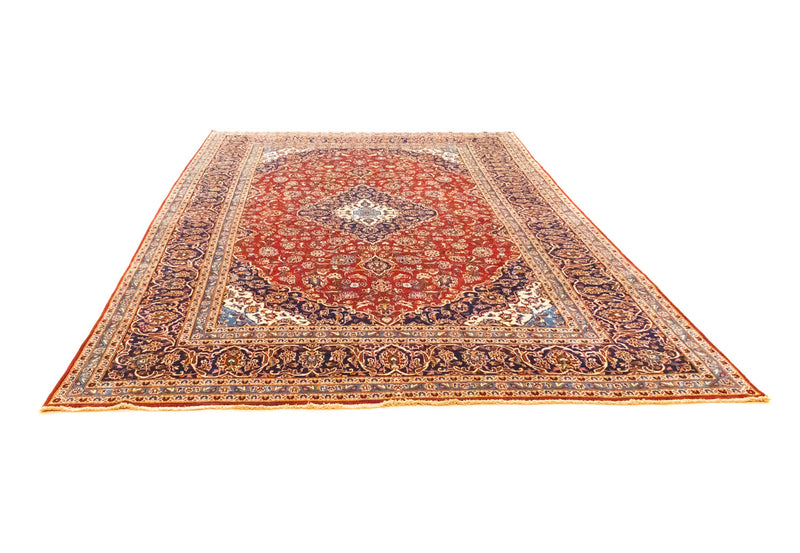 Tappeto Persero - Keshan - 362 x 251 cm - rosso scuro