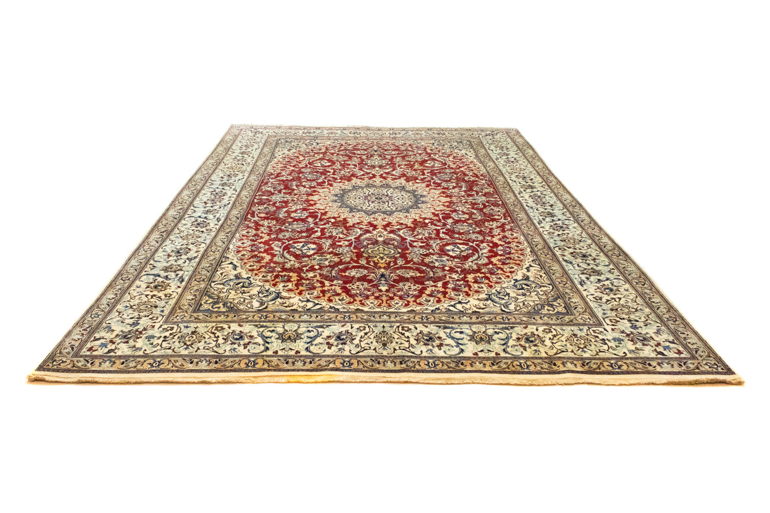 Tappeto Persero - Nain - 356 x 244 cm - rosso