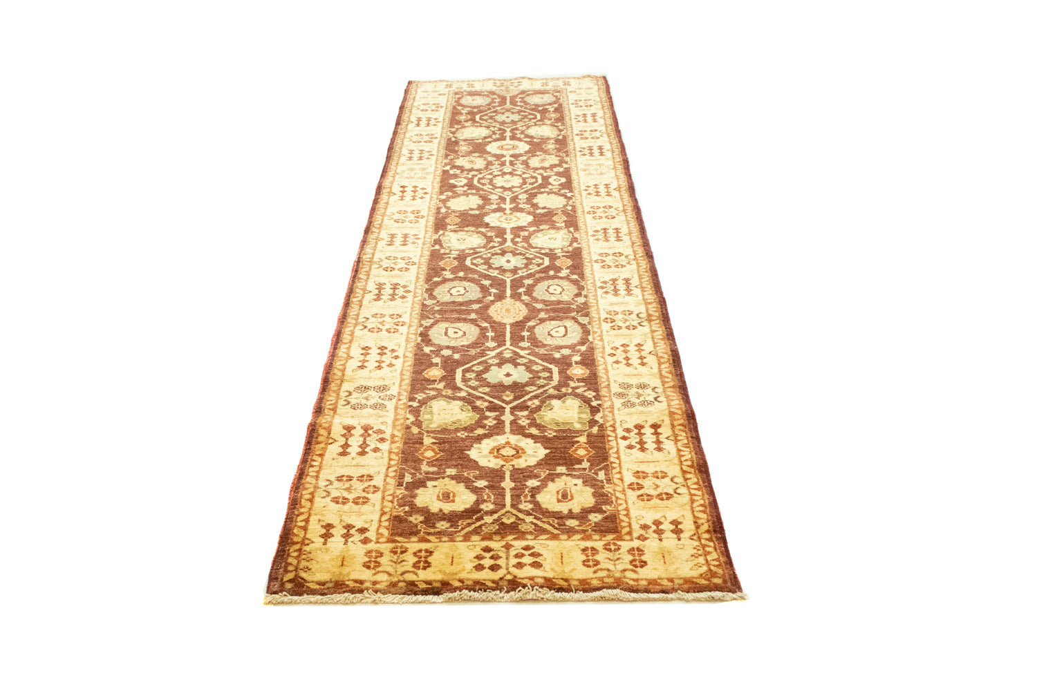 Tappeto corsia Tappeto Ziegler - 347 x 81 cm - marrone scuro