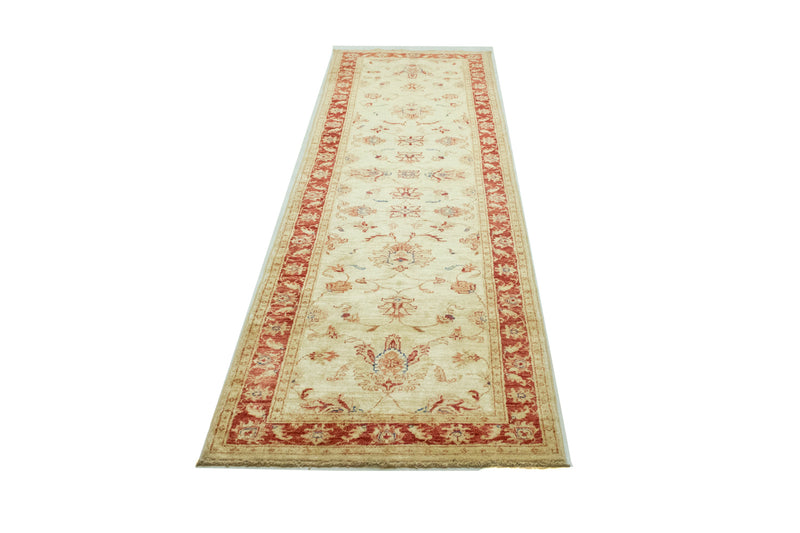 Tappeto corsia Tappeto Ziegler - 299 x 80 cm - beige chiaro