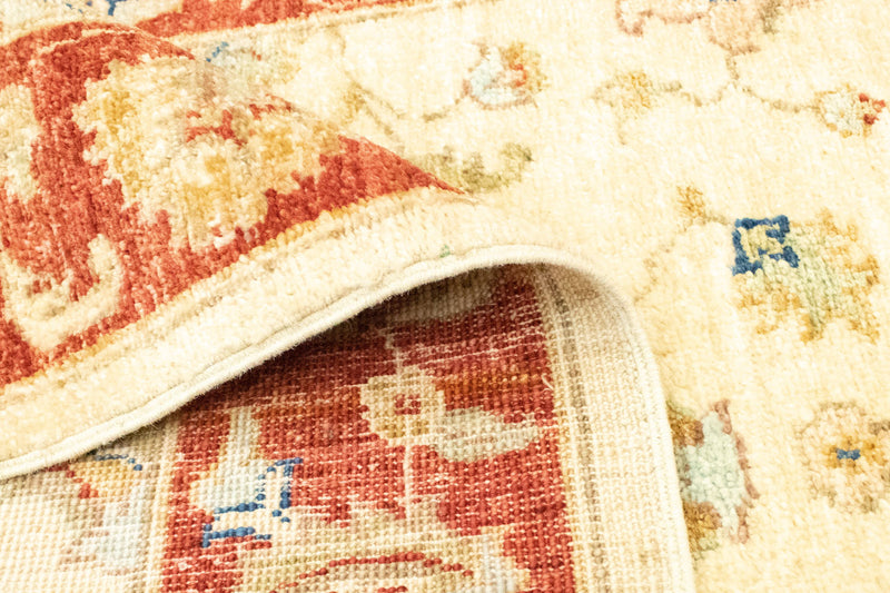 Tappeto corsia Tappeto Ziegler - 242 x 79 cm - beige chiaro