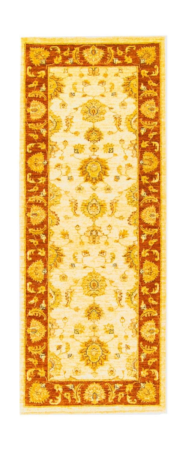 Tappeto corsia Tappeto Ziegler - 203 x 81 cm - beige chiaro
