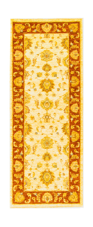 Tappeto corsia Tappeto Ziegler - 203 x 81 cm - beige chiaro