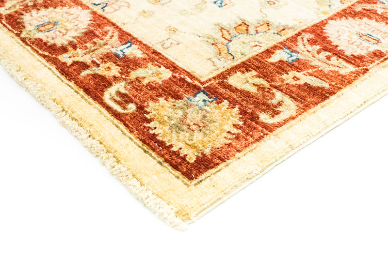 Tappeto corsia Tappeto Ziegler - 203 x 81 cm - beige chiaro