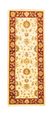 Tappeto corsia Tappeto Ziegler - 204 x 80 cm - beige chiaro