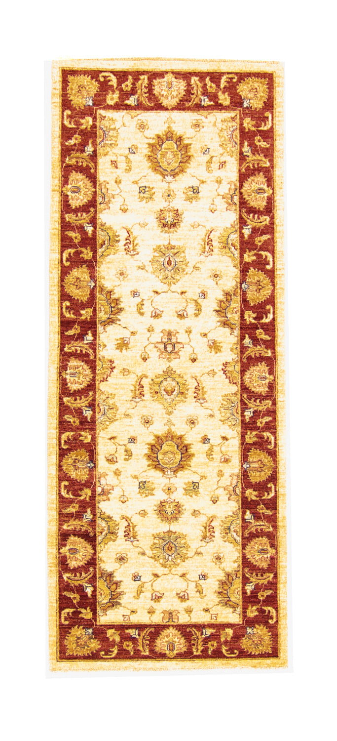 Tappeto corsia Tappeto Ziegler - 204 x 80 cm - beige chiaro
