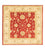 Tappeto Ziegler quadrato  - 178 x 176 cm - rosso