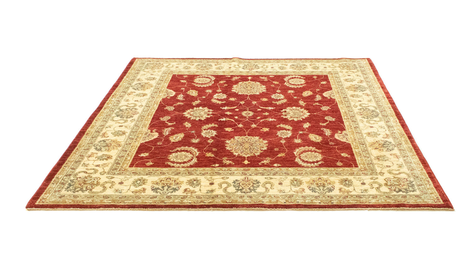 Tappeto Ziegler quadrato  - 178 x 176 cm - rosso