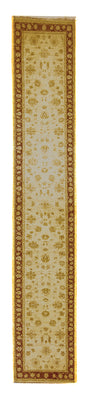 Tappeto corsia Tappeto Ziegler - 455 x 79 cm - beige chiaro