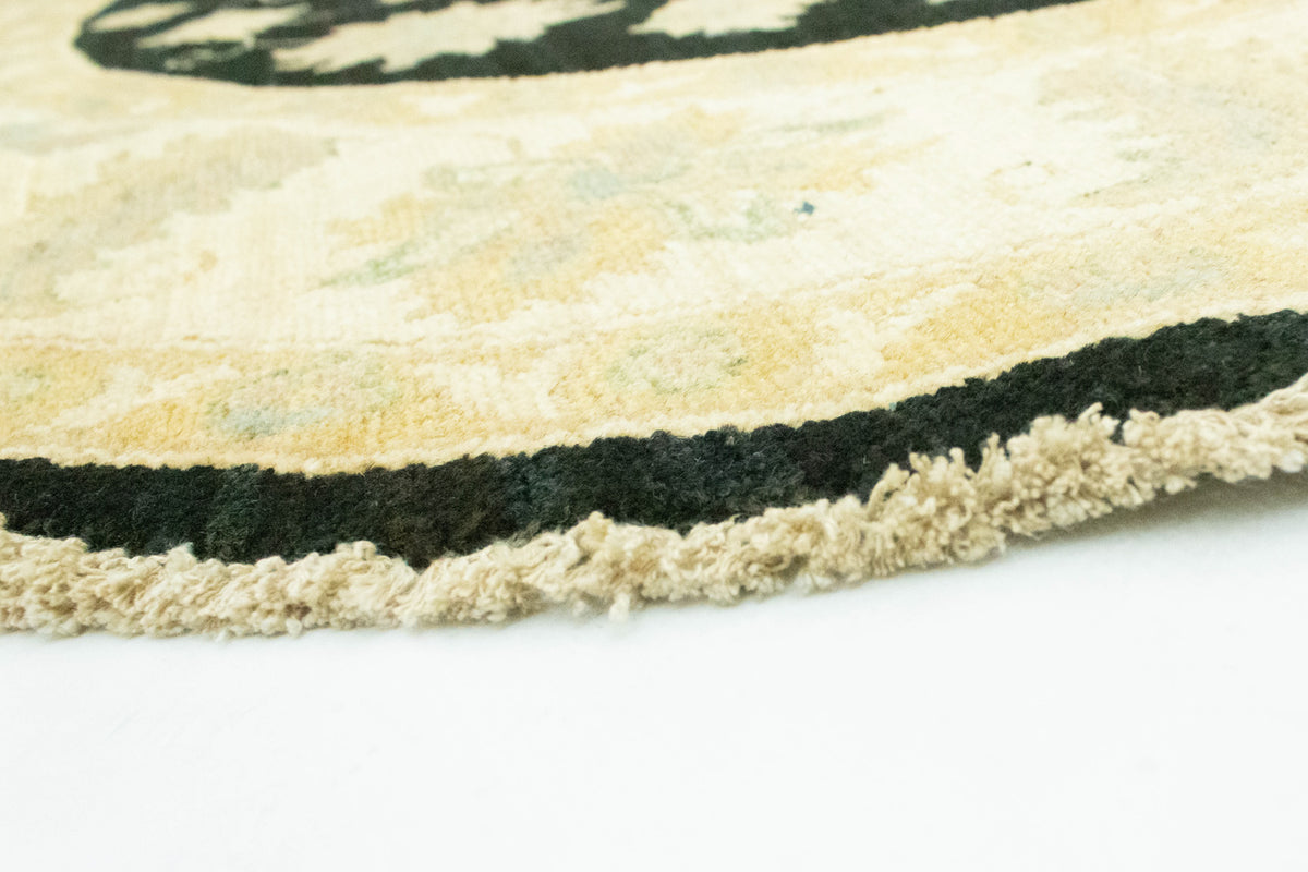 Tappeto Ziegler rotondo  - 151 x 149 cm - nero