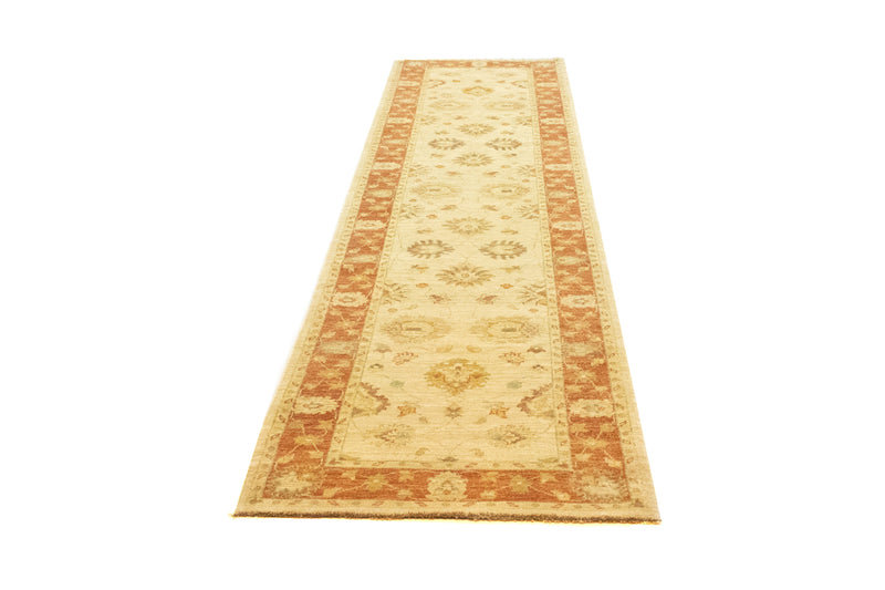 Tappeto corsia Tappeto Ziegler - 355 x 81 cm - beige chiaro