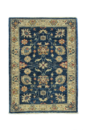 Tappeto Ziegler - 84 x 62 cm - blu scuro