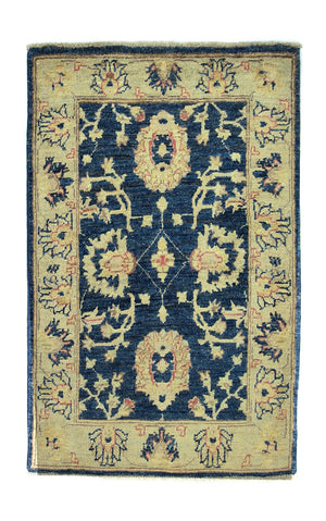 Tappeto Ziegler - 96 x 62 cm - blu scuro
