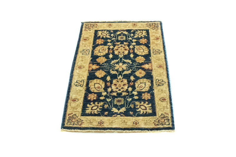 Tappeto Ziegler - 98 x 52 cm - blu scuro