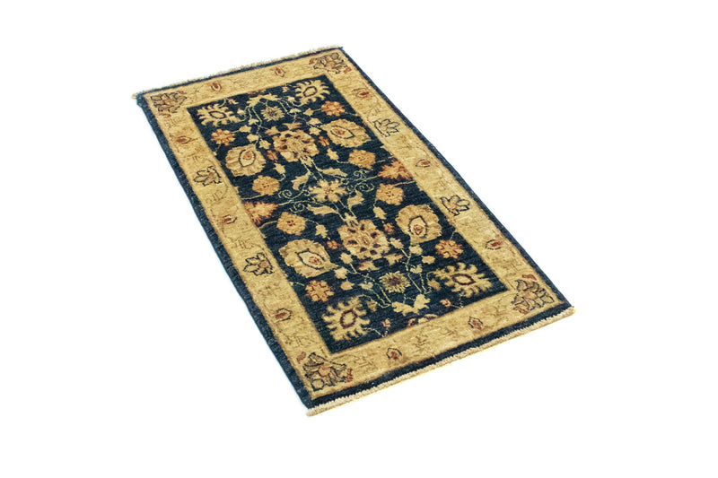 Tappeto Ziegler - 98 x 52 cm - blu scuro