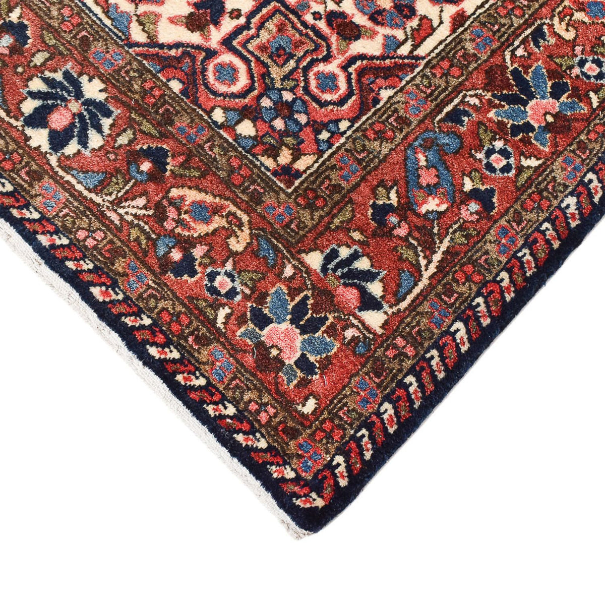 Tappeto Belutsch - 210 x 149 cm - rosso scuro