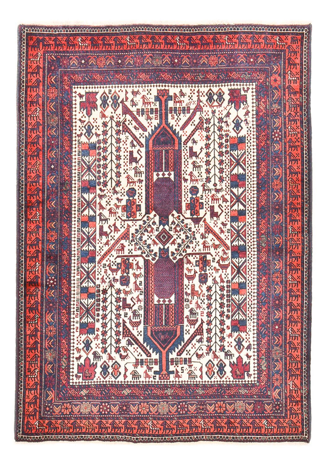 Tappeto Belutsch - 210 x 153 cm - crema