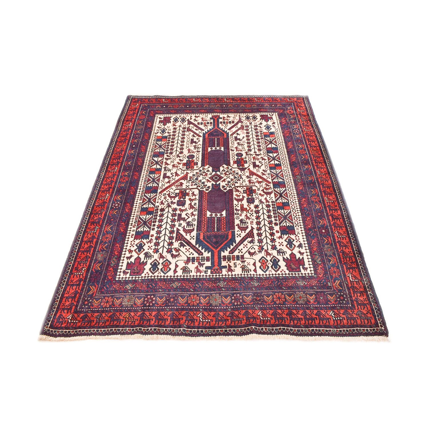 Tappeto Belutsch - 210 x 153 cm - crema