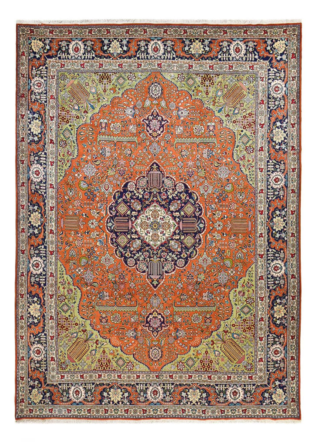 Tappeto Persero - Tabriz - Reale - 408 x 293 cm - arancione