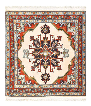 Tappeto Persero - Nomade quadrato  - 105 x 100 cm - crema