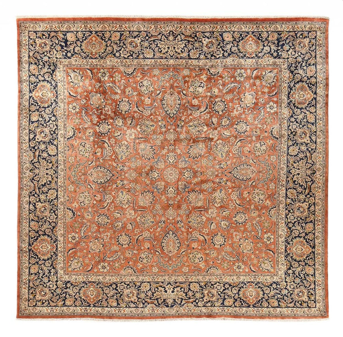 Tappeto Persero - Classico - Reale quadrato  - 381 x 381 cm - terracotta